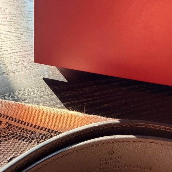 GUCCI GG Marmont Wide Leather Belt - Size 85/34 - LUXURY Valentine’s Gift - FIRM